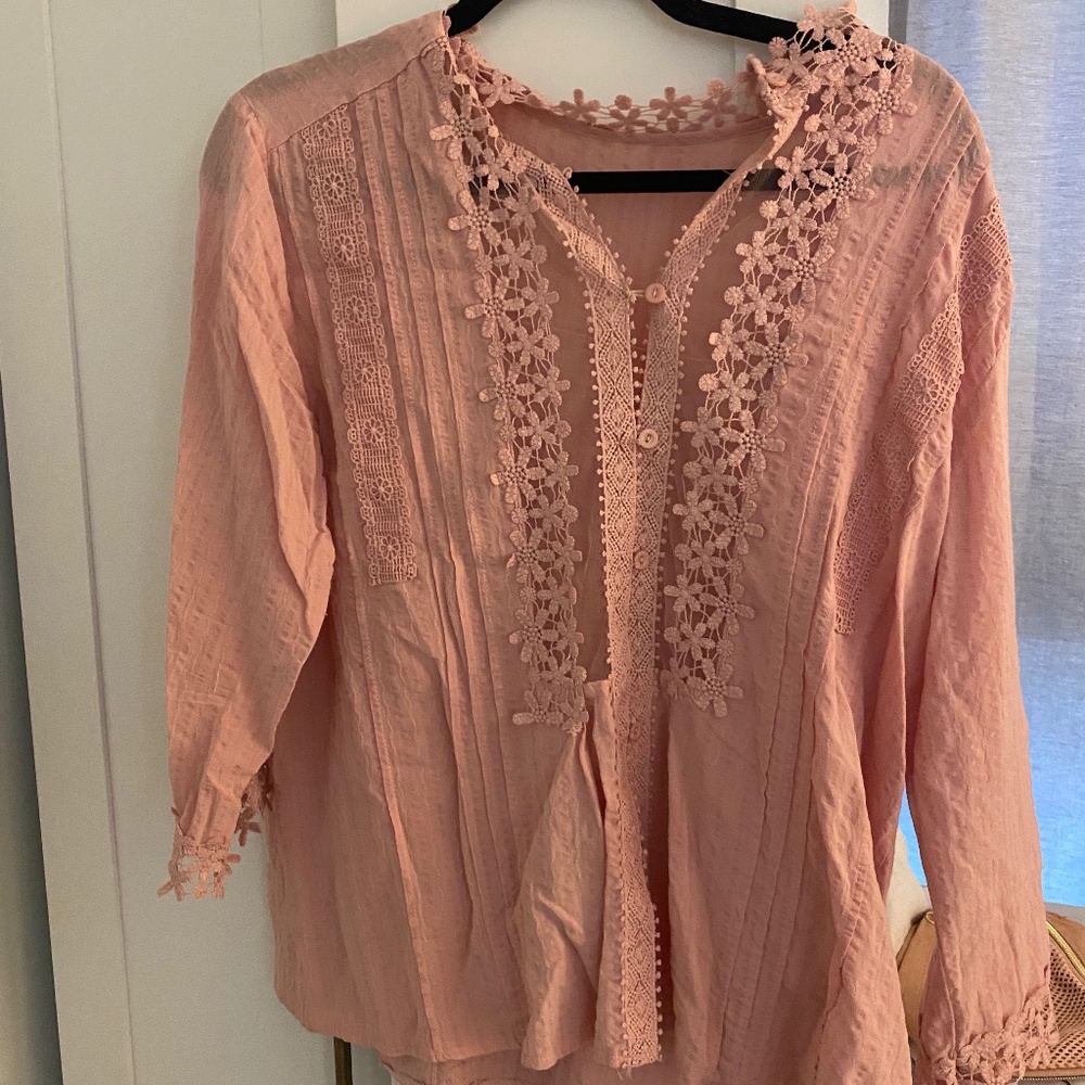 Pink Blouse